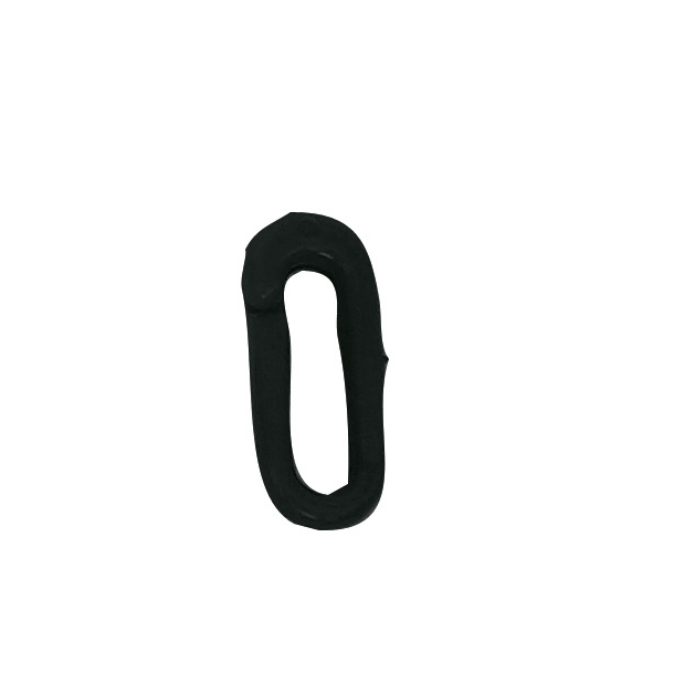 Plastic barrier chain links | chain link | 6 mm thick | black